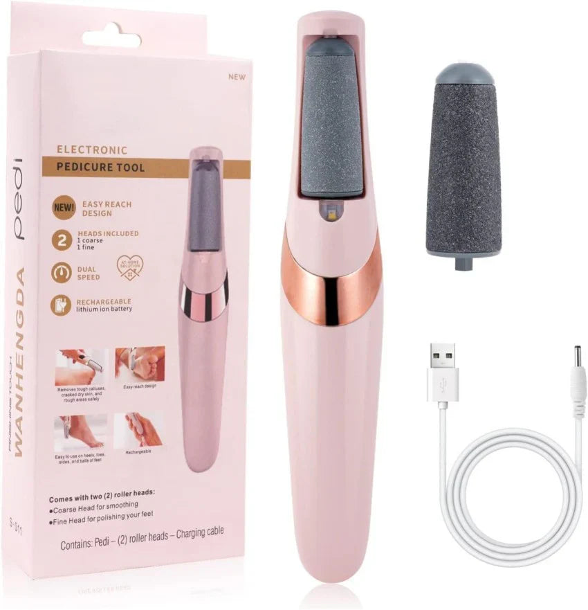 Foot Grinding Machine, Electric Dead Skin Grinding Foot Sharpening Machine, Sandpaper Care Tool, Skin corrector Cleaning Tools, Foot Callus Remover 2 GET 1 FREE