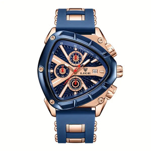 ⌚ LIGE Sport Watch for Men & Women – Stylish Analog Display with Date Calendar & Silicone Strap 💫
