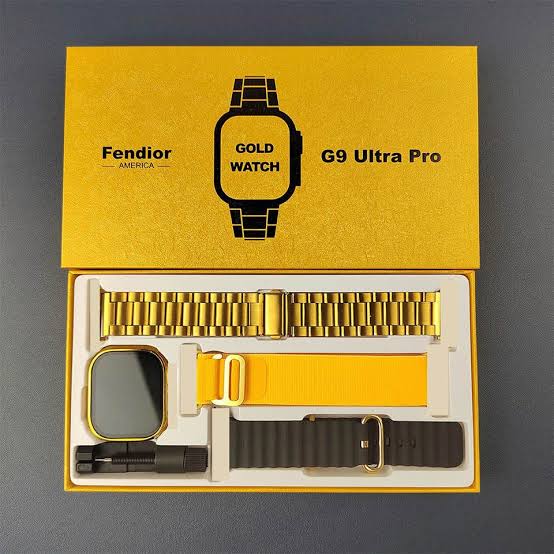 ⌚ FEND IOR G9 Ultra Pro – AMOLED Smart Wa tch w/ Bluetooth Calling & 120+ Sport Modes
