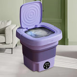 Compact Foldable Mini Washing Machine â€“ Perfect for Baby Clothes, Underwear & Travel Use