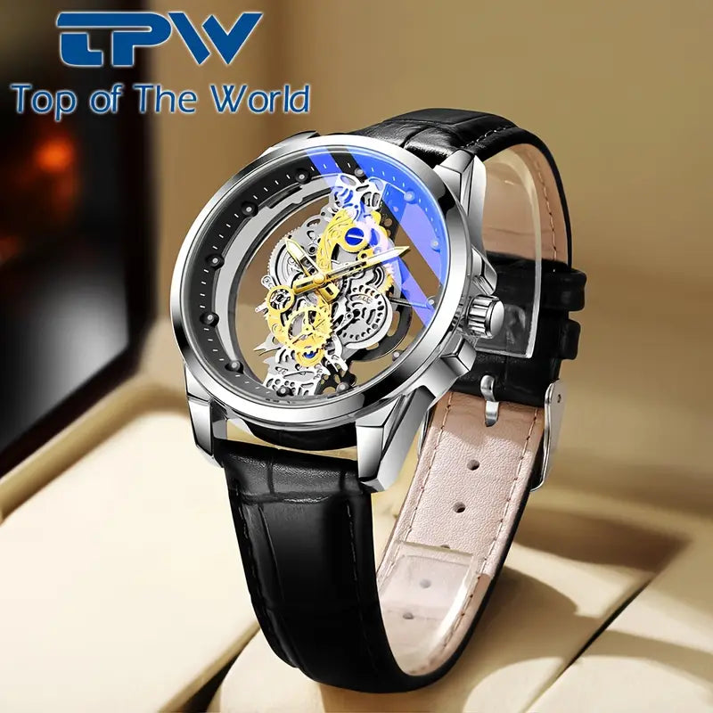 ðŸ•°ï¸ TPW Elegant Men's Quartz Watch â€“ Durable Steel Strap | Timeless Design | Everyday Class ðŸŽ