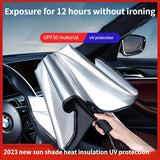 2 SET OF Foldable Car Windshield Sun Shade Umbrella | UV Protection & Heat Blocker for All Vehicles