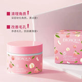 Bioaqua Peach Extract Fruit Acid Face Gel Cream 140g Pack 2