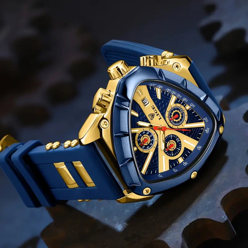 ⌚ LIGE Sport Watch for Men & Women – Stylish Analog Display with Date Calendar & Silicone Strap 💫
