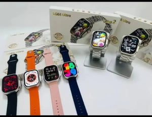 LG68 ULTRA 2 SMART WATCH WITH METAL STRAP