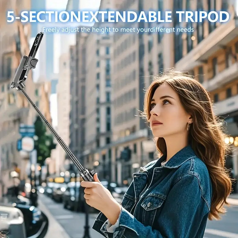 📱✨ 2-in-1 Wireless Phone Grip & Selfie Stick – Your Pocket-Sized Photography Pro! 🎬📷