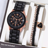 â±ï¸ Stylish Couple Watch Set + Magnetic Heart Necklace â€“ A Perfect Gift for Love & Friendship ðŸ’–