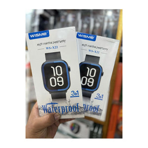 WISME WS-X22 Multi-Function Waterproof Smartwatch – 3-in-1 Fitness & Style Companion