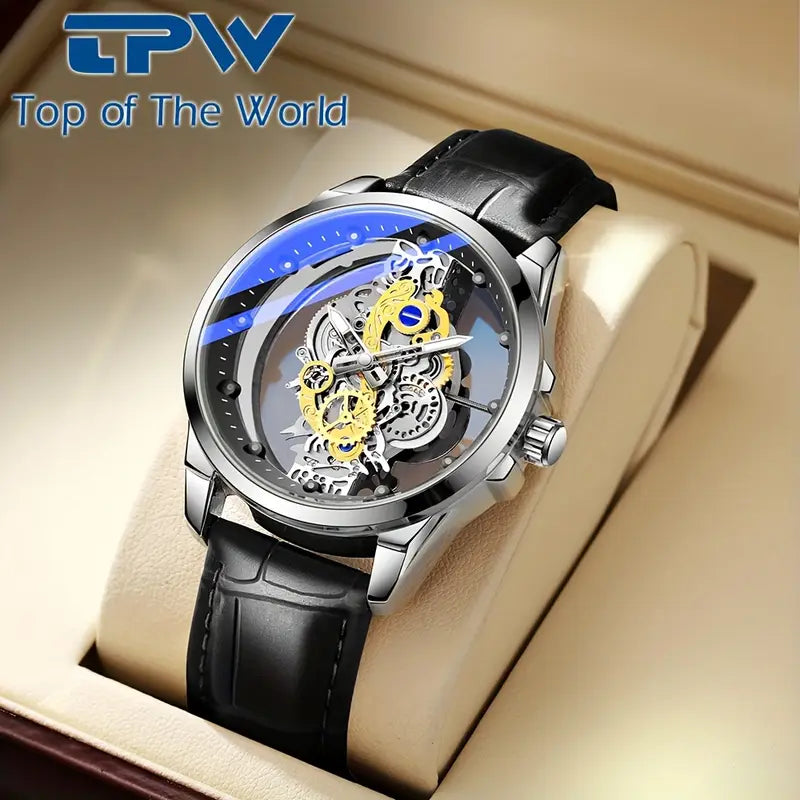 ðŸ•°ï¸ TPW Elegant Men's Quartz Watch â€“ Durable Steel Strap | Timeless Design | Everyday Class ðŸŽ