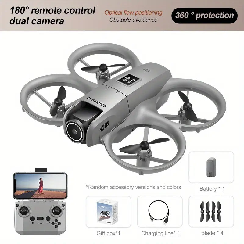 📷✨ 2025 New D16 Dual Camera HD Drone – Fly Smarter, Capture Sharper! 🚁