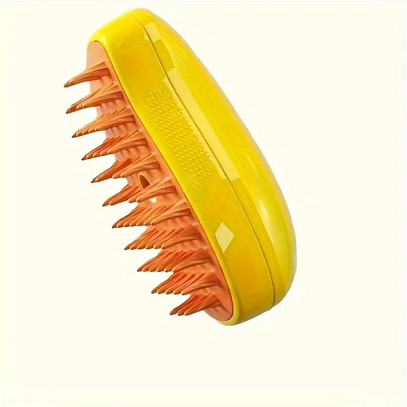 USB Rechargeable Steam Cat Brush 🧼✨ – Self-Cleaning Pet Grooming Comb with Gentle Massage & Detangling for Cats & Dogs🧴 Transform Grooming Into Spa Time for Your Pet! 🐾