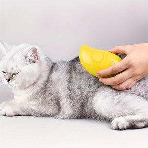 USB Rechargeable Steam Cat Brush 🧼✨ – Self-Cleaning Pet Grooming Comb with Gentle Massage & Detangling for Cats & Dogs🧴 Transform Grooming Into Spa Time for Your Pet! 🐾
