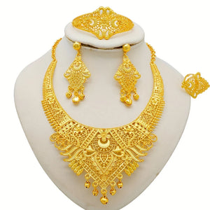 ✨ Elevate Your Elegance with This Stunning Dubai & Ethiopian Inspired Jewelry Set ✨