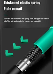 ðŸ”¨ Heavy-Duty Nailhead Gun Kit â€“ Powerful Concrete Wall Nailer with Full Component Set (58cm Barrel, Spring-Driven, Low Noise)