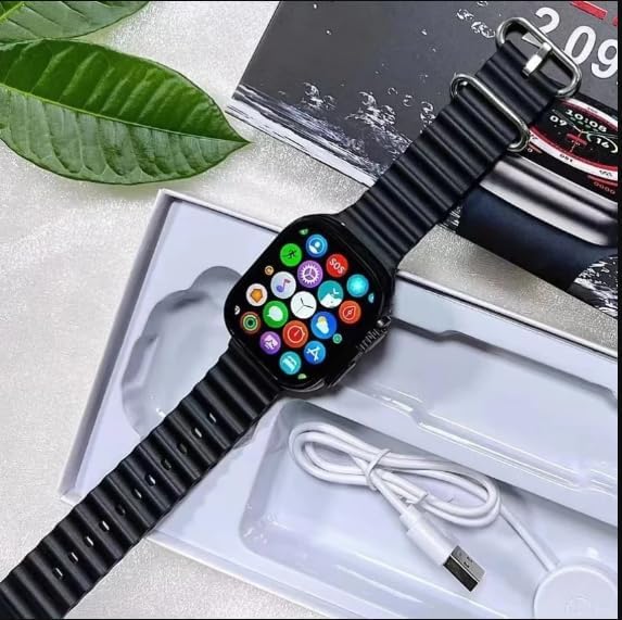 ⌚ T10 Ultra Smart Watch 2.09” – Big Display, Big Performance, Sleek Style 💼🔥