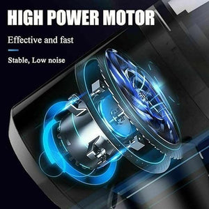 🚗 3-in-1 Portable Car Vacuum Cleaner – Suction, Inflation & Light | Compact & Powerful 💨🔦