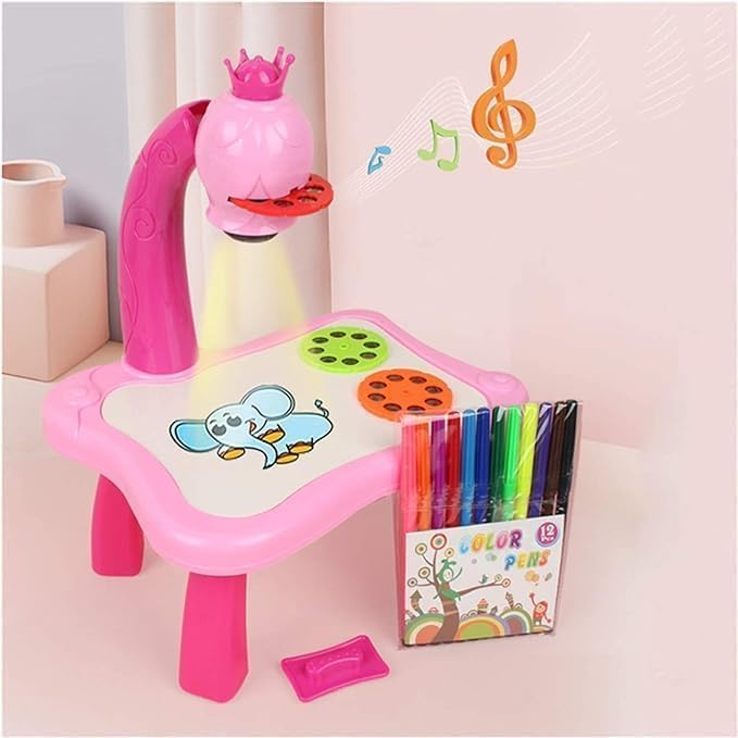 ðŸŽ¨ Dino Projector Painting Table for Kids â€“ Fun, Creative & Educational!