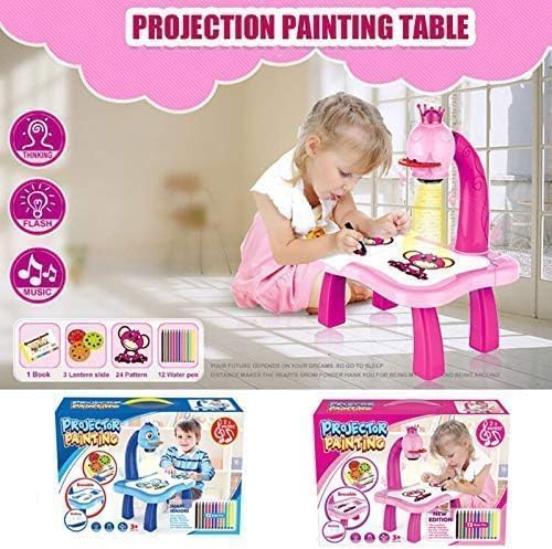ðŸŽ¨ Dino Projector Painting Table for Kids â€“ Fun, Creative & Educational!