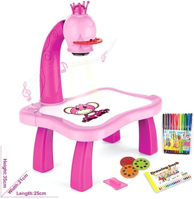 ðŸŽ¨ Dino Projector Painting Table for Kids â€“ Fun, Creative & Educational!