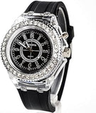 Quartz Backlight LED Watches Waterproo Women's Watch