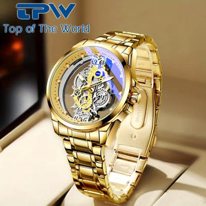 ðŸ•°ï¸ TPW Elegant Men's Quartz Watch â€“ Durable Steel Strap | Timeless Design | Everyday Class ðŸŽ