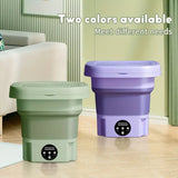 Compact Foldable Mini Washing Machine â€“ Perfect for Baby Clothes, Underwear & Travel Use