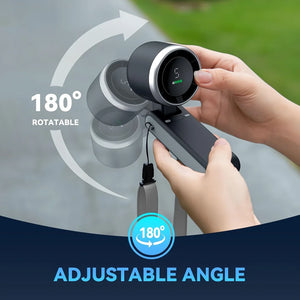 Fan â€“ 5-Speed Foldable USB Rechargeable Mini Fan with 3600mAh Battery | Up to 10H Runtime