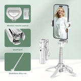 ðŸ“¸ Compact Wireless Travel Selfie Stick â€“ Built-in Mic, Remote, Rechargeable & Sleek Grip ðŸŽ’ðŸ“±