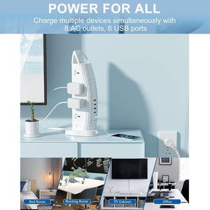 Biki 3000W Power Tower Extension Lead