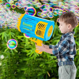 🫧💥 Ultimate 69-Hole Bubble Machine Gun – Light-Up Fun for All Ages! 🎉🔫
