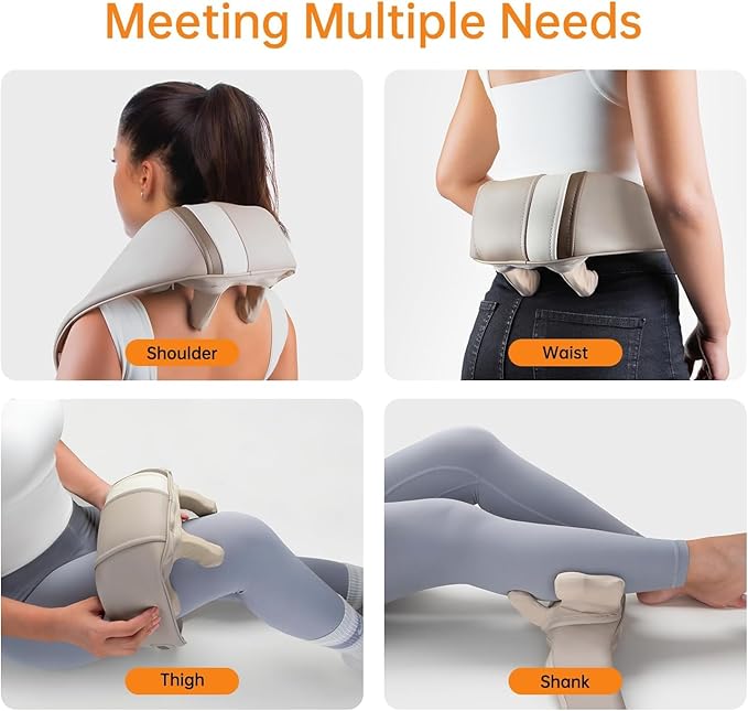 ⚡ Portable Neck & Shoulder Massager | Pain Relief, Relaxation & Stress Therapy