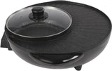 2 in 1 Indoor Non-Stick Electric Pan