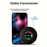 ðŸŽµ Mini LED Bathroom Speaker â€“ Splash-Proof Sound, Big Vibes!