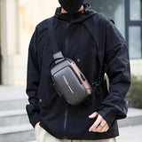 ðŸ§³ Anti-Theft Waterproof Sling Bag with USB Charging Port â€“ Sleek, Secure & Smart Carry for Everyday Life