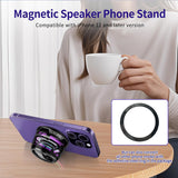 G200 Magnetic Bluetooth Speaker - Portable Mini Bluetooth Speaker with Phone Stand