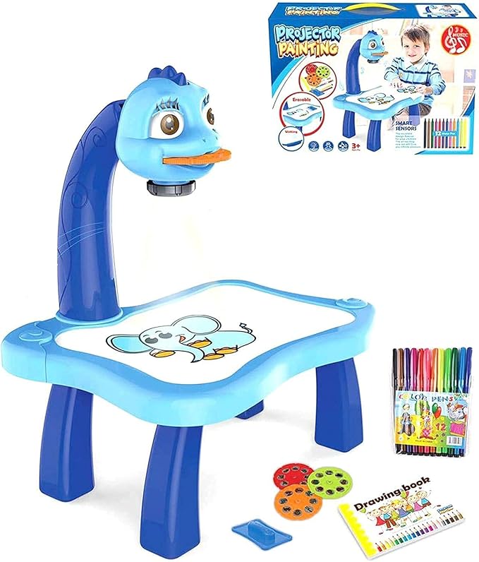 ðŸŽ¨ Dino Projector Painting Table for Kids â€“ Fun, Creative & Educational!