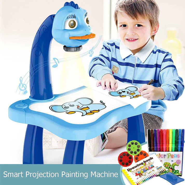 ðŸŽ¨ Dino Projector Painting Table for Kids â€“ Fun, Creative & Educational!