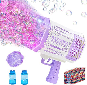🫧💥 Ultimate 69-Hole Bubble Machine Gun – Light-Up Fun for All Ages! 🎉🔫