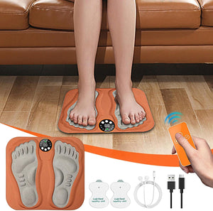 🦶 Foldable Foot Massage Pad – Pain Relief & Muscle Relaxation ⚡