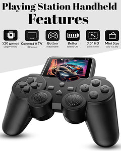 PlayingStation 520-in-1 Retro Games Handheld