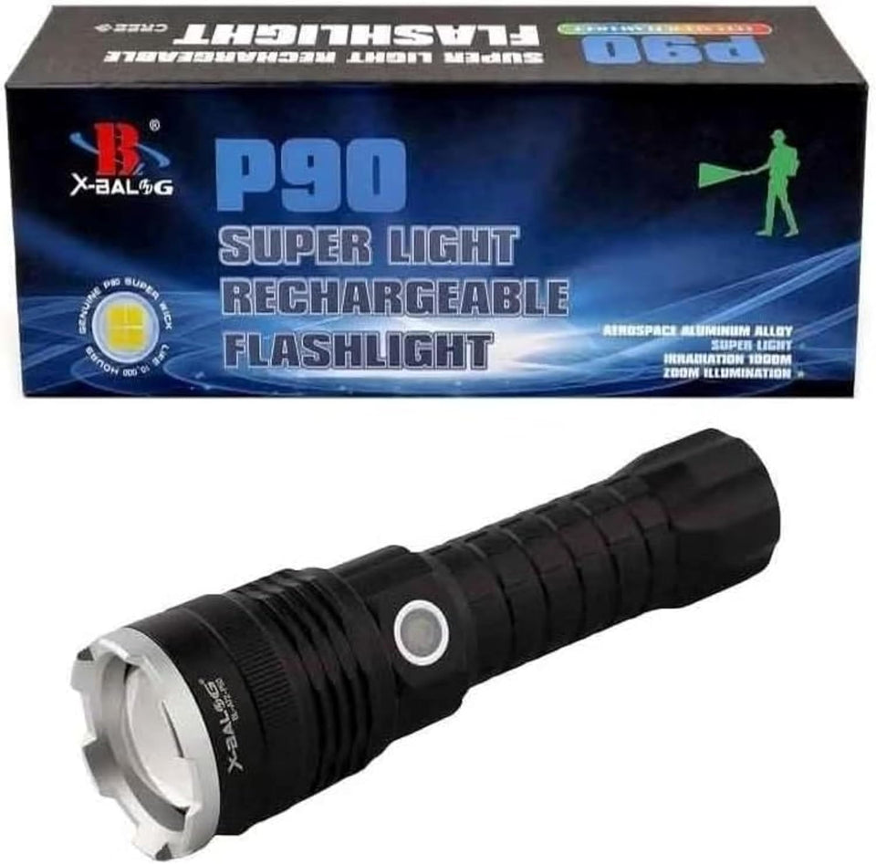 P 90 Super Light Rechargeable Flashlight