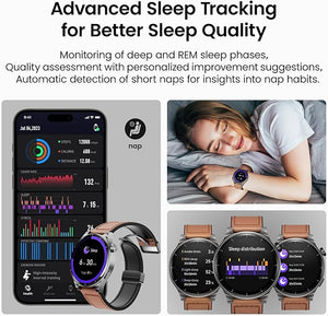 💼✨ Nodizz WT02 Smartwatch – Luxury Meets Innovation!