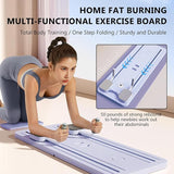 🧘 Home Fitness Revolution – Pilates Ab Roller Reformer with Auto Rebound & Core Training Board
