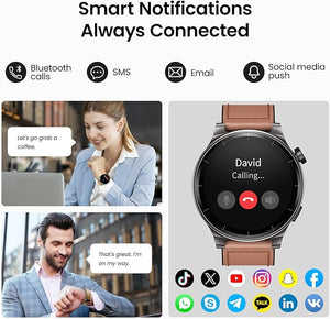 💼✨ Nodizz WT02 Smartwatch – Luxury Meets Innovation!