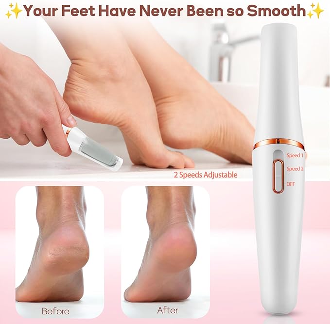 Foot Grinding Machine, Electric Dead Skin Grinding Foot Sharpening Machine, Sandpaper Care Tool, Skin corrector Cleaning Tools, Foot Callus Remover 2 GET 1 FREE