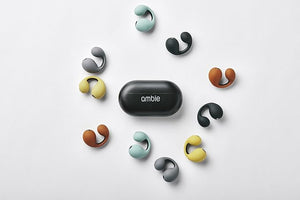 Earbud | Silicone Cover | Sound Earcuff  Black & White
