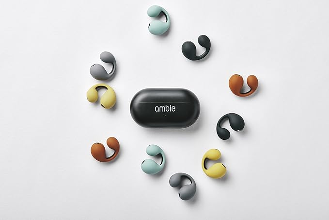 Earbud | Silicone Cover | Sound Earcuff  Black & White