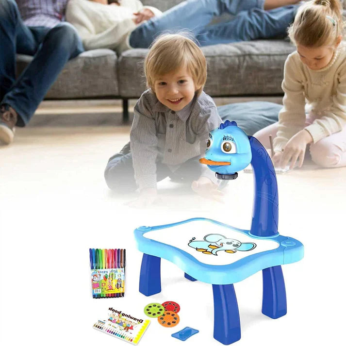 ðŸŽ¨ Dino Projector Painting Table for Kids â€“ Fun, Creative & Educational!