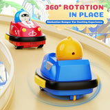 🚗 Remote Control Bumper Cars for Toddlers – 2 Pack