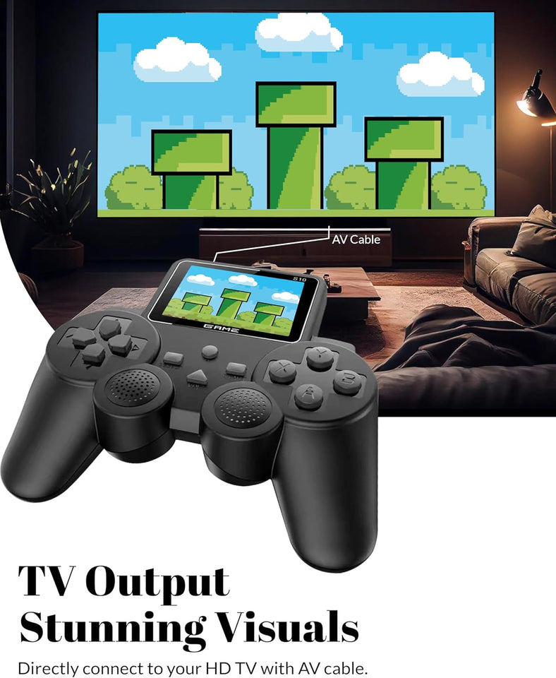 PlayingStation 520-in-1 Retro Games Handheld